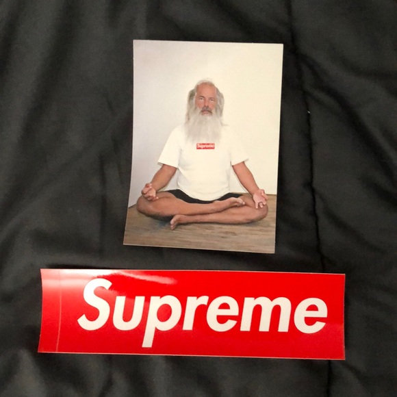 Supreme Other - Rick Rubin, Supreme logo Stickers